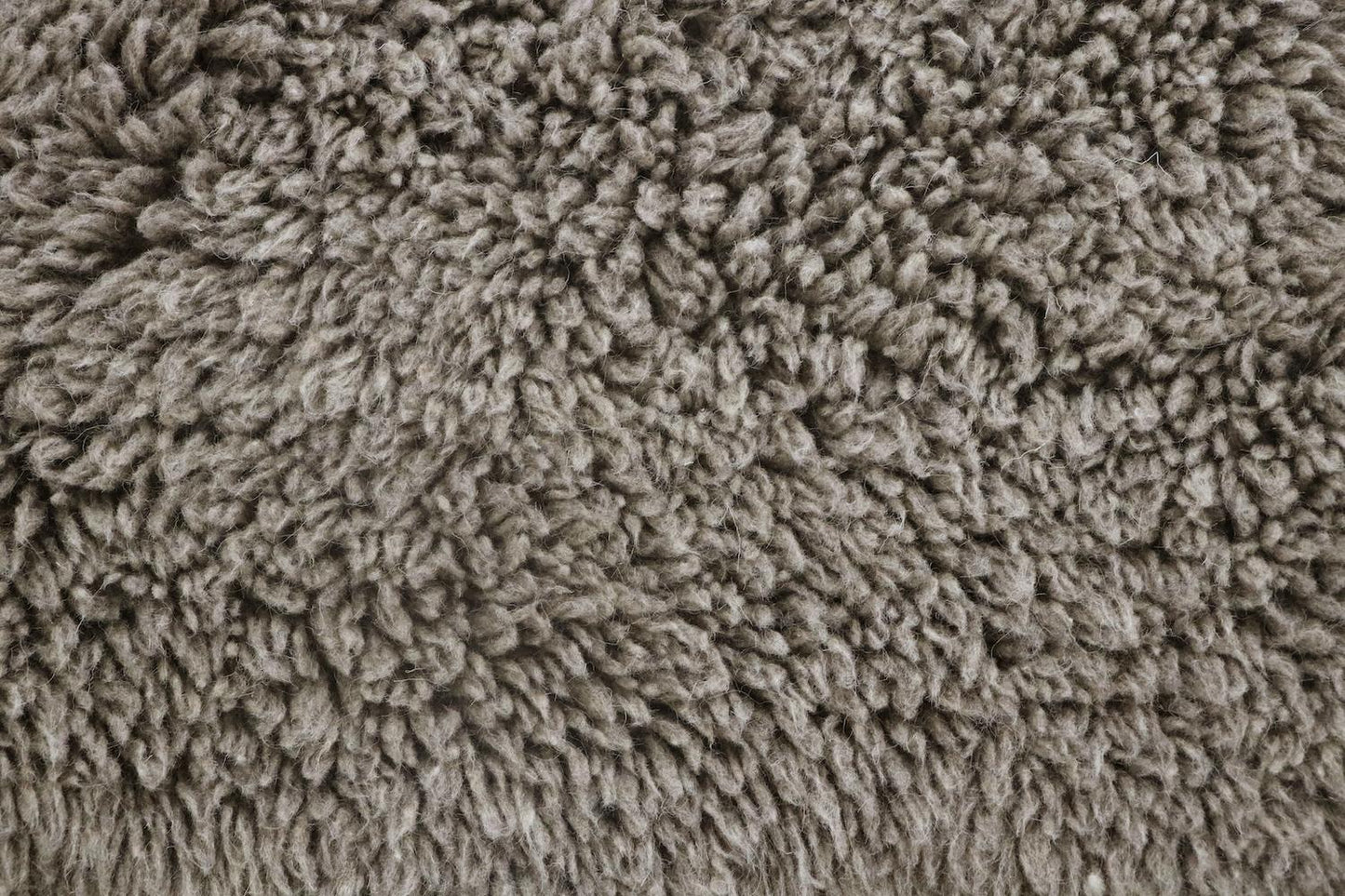 Tapis en laine lavable Woolly Sheep Grey 75x110 Collection Woolable - Lorena Canals