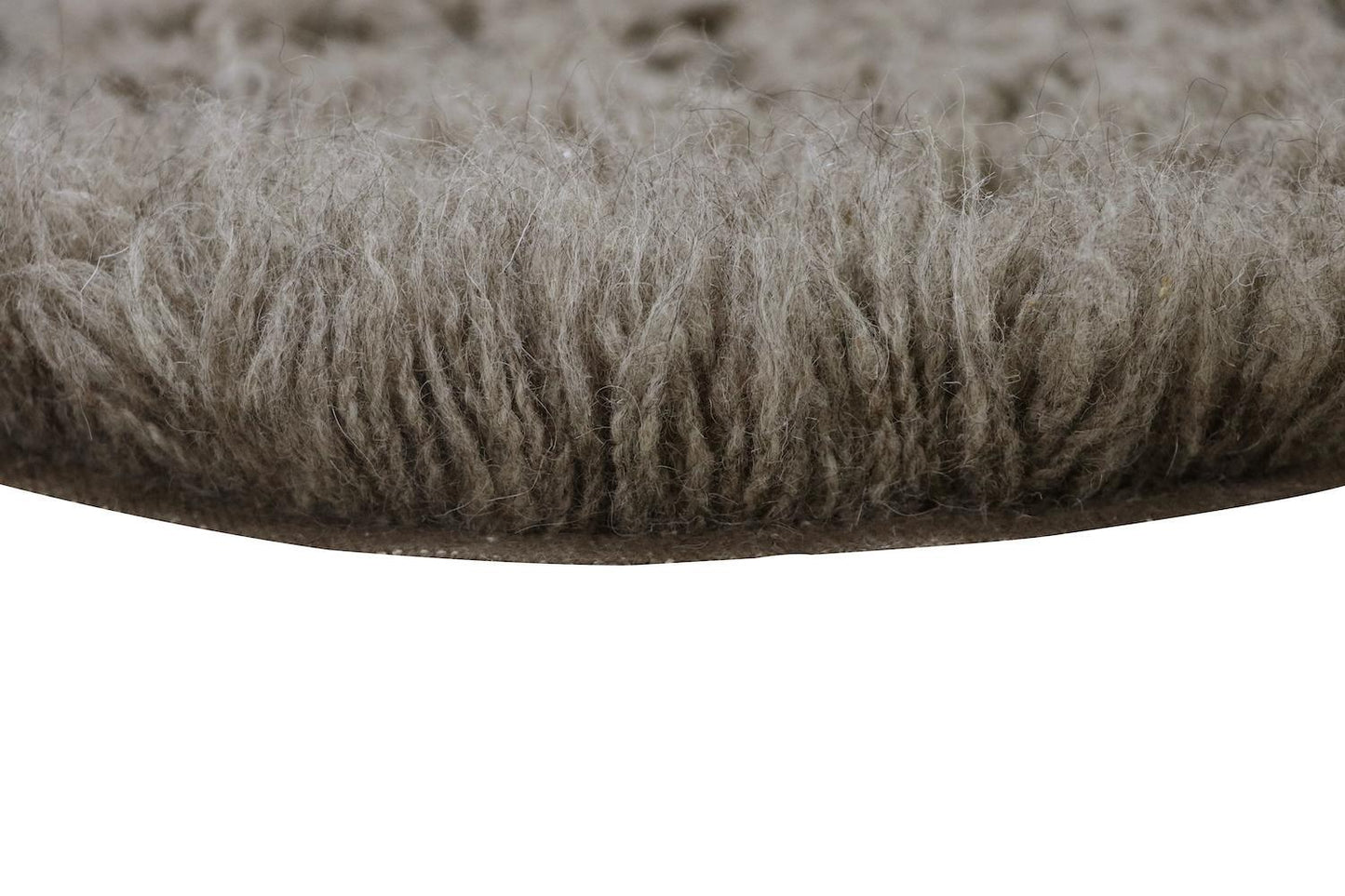 Tapis en laine lavable Woolly Sheep Grey 75x110 Collection Woolable - Lorena Canals