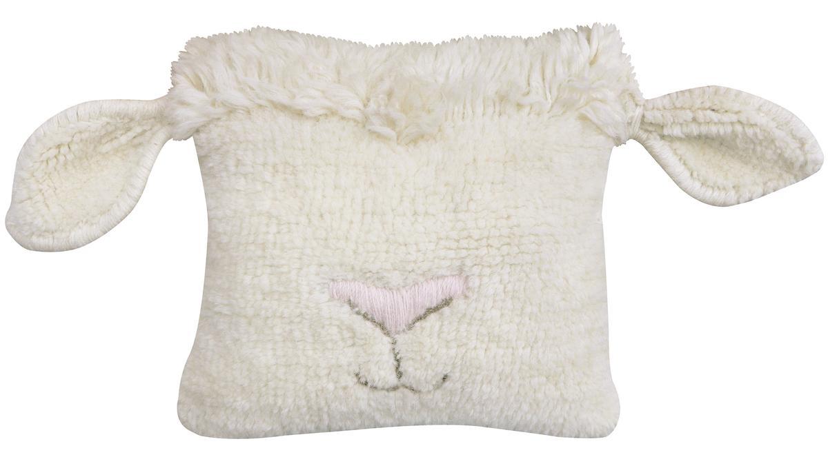 Coussin en laine Pink Nose Sheep - Lorena Canals