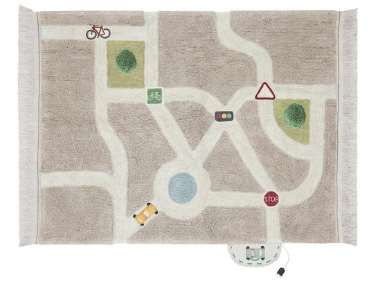 Tapis de jeu lavable EcoCity avec accessoires - Lorena Canals