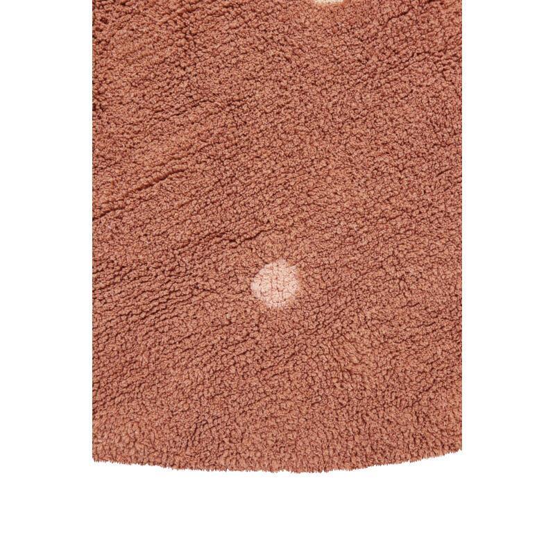 Tapis lavable rond Dot Chesnut  - Lorena Canals