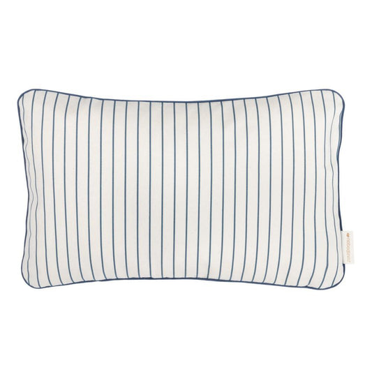 Coussin Jazz blue Thin Stripes & natural - Nobodinoz