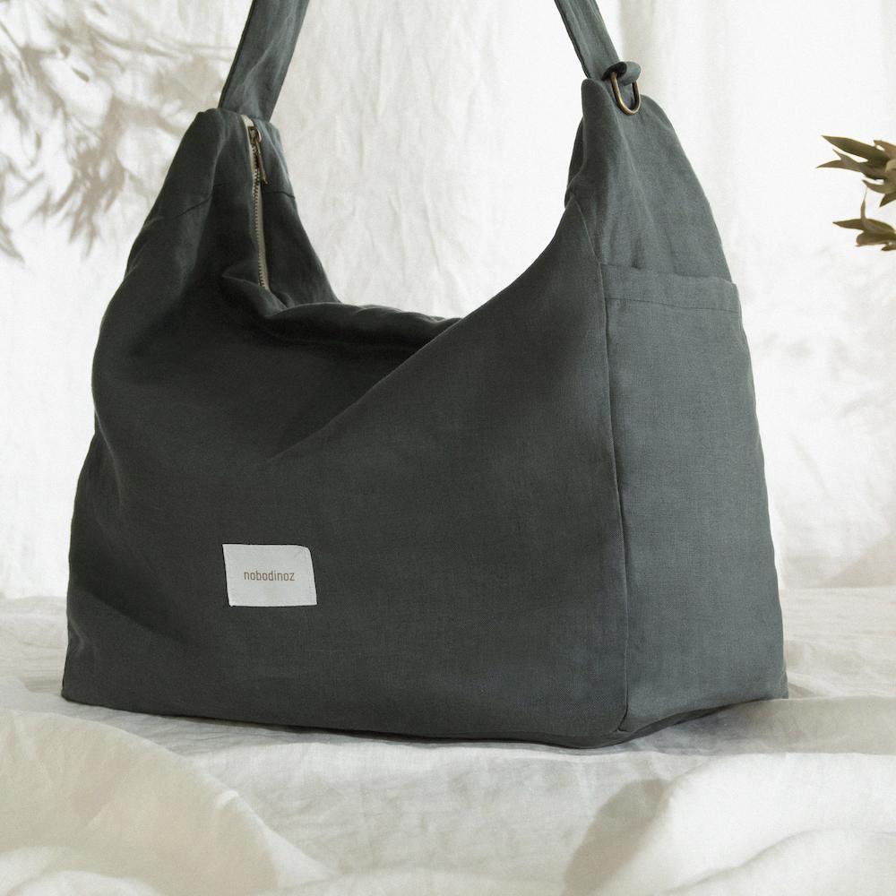 Sac pour poussette green blue - Nobodinoz