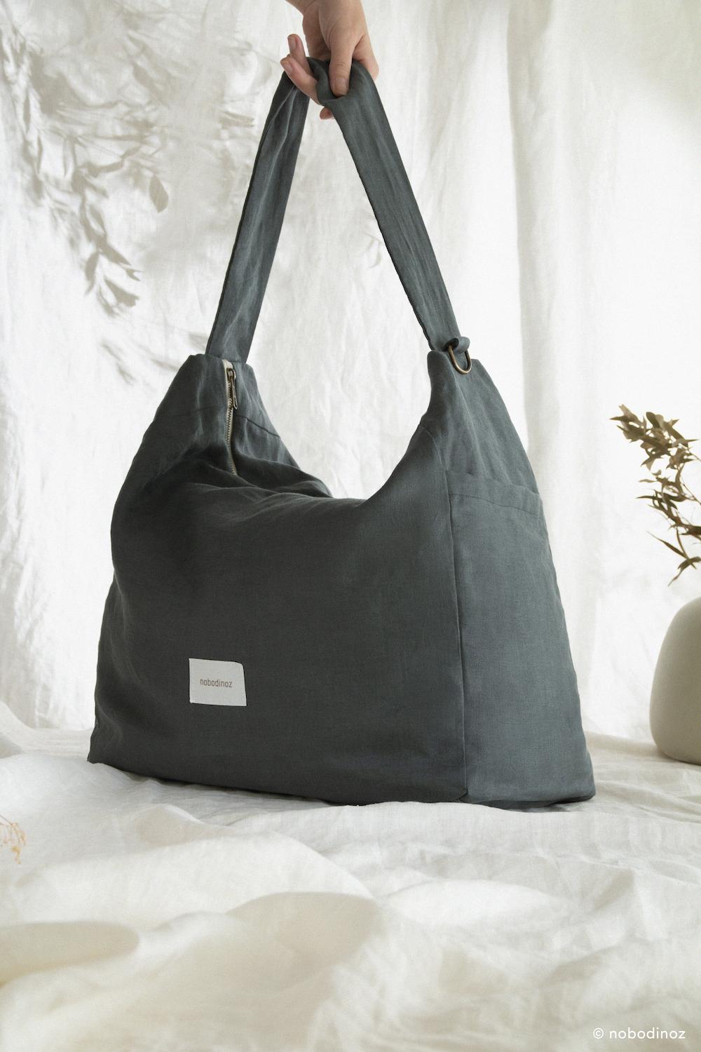 Sac pour poussette green blue - Nobodinoz