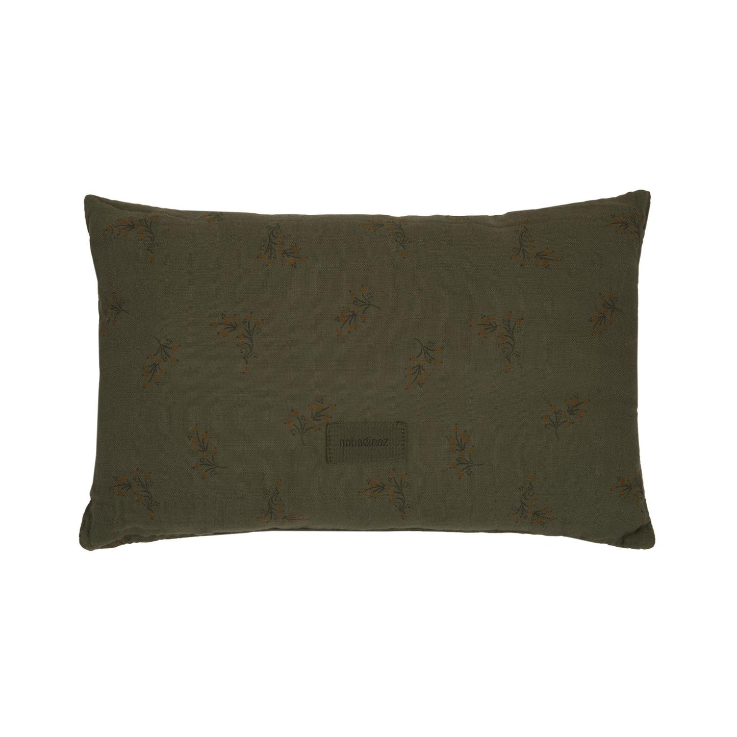 Coussin rectangulaire Wabi Sabi Flore Vetiver - Nobodinoz