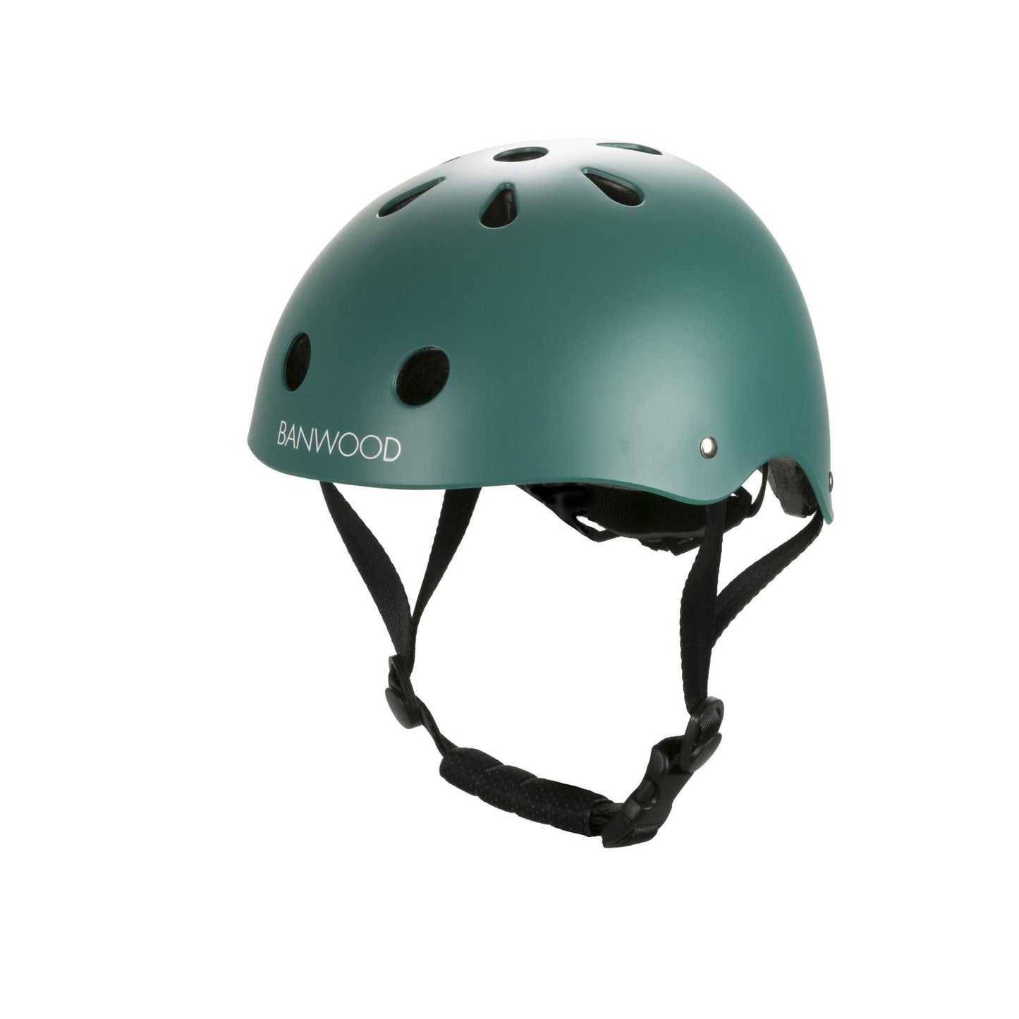 Casque de vélo enfant vert foncé - Banwood