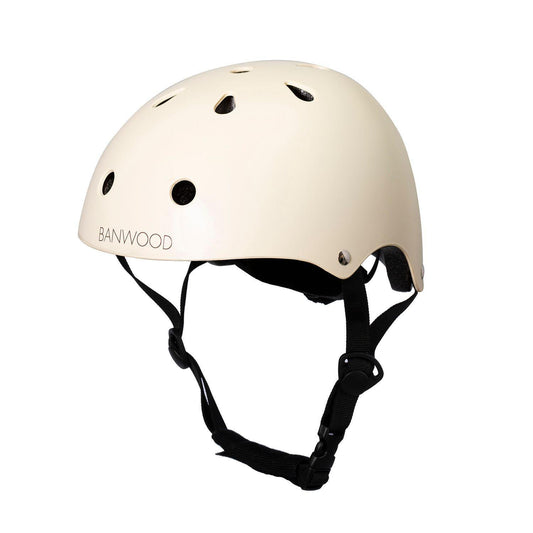 Casque de vélo enfant crème - Banwood