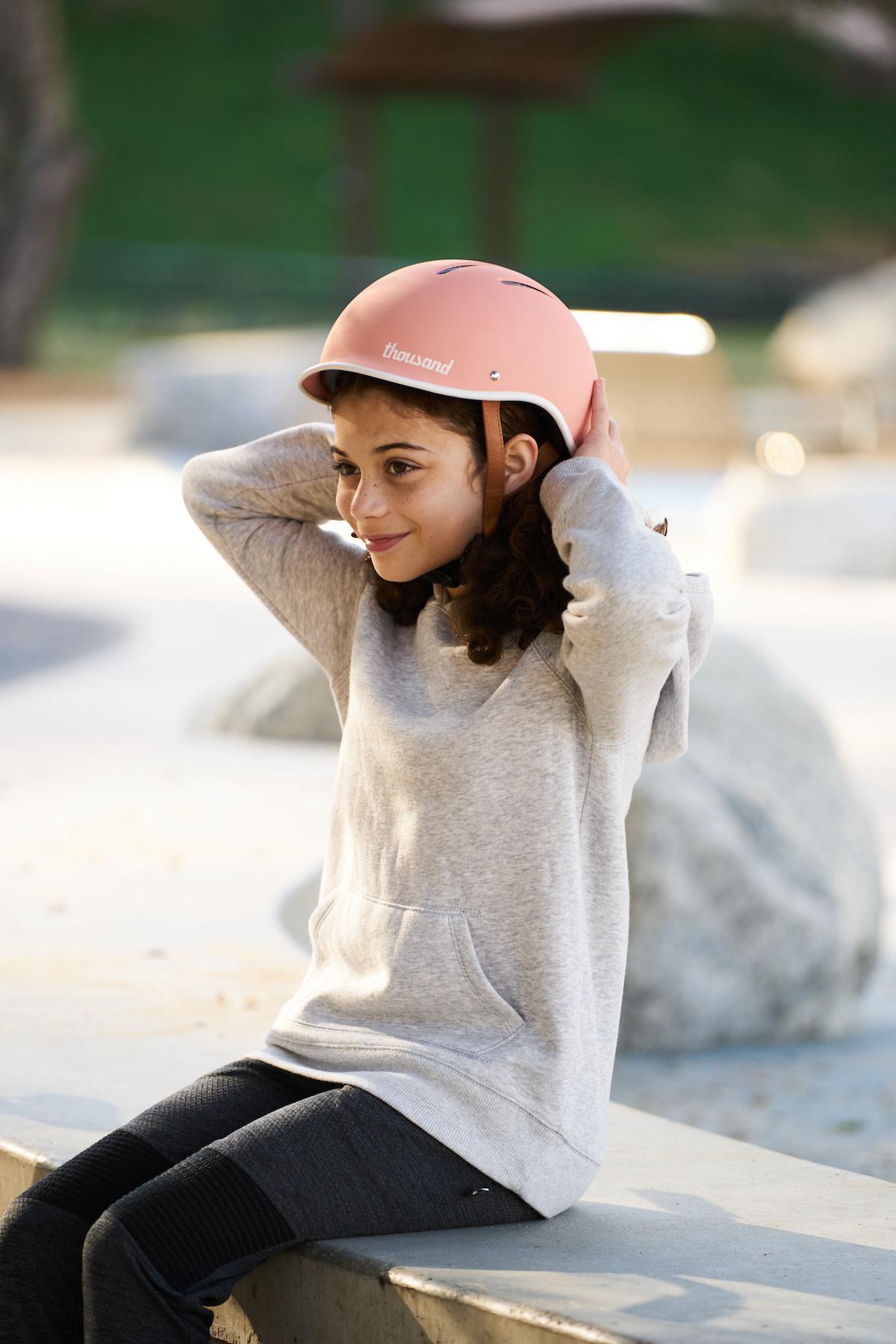 Casque vélo Junior - Power Pink