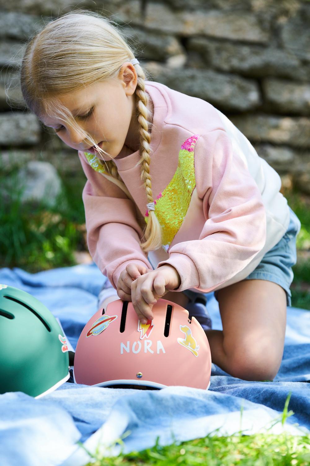 Casque vélo Junior - Power Pink