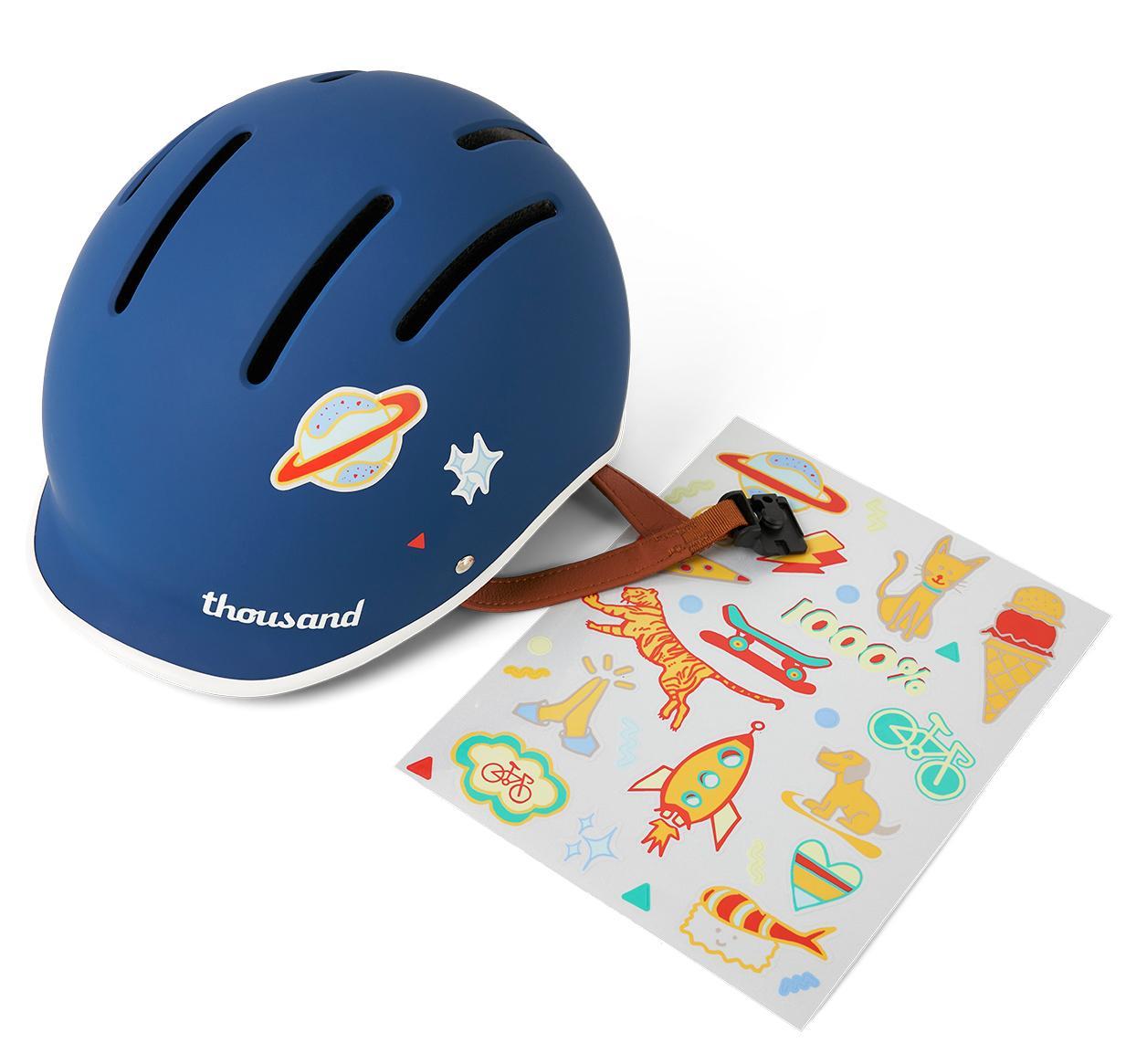 Casque vélo Junior - Blazing Blue