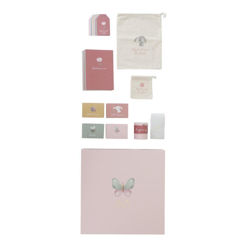 Coffret à souvenirs de naissance Flowers & Butterflies FSC - Little Dutch