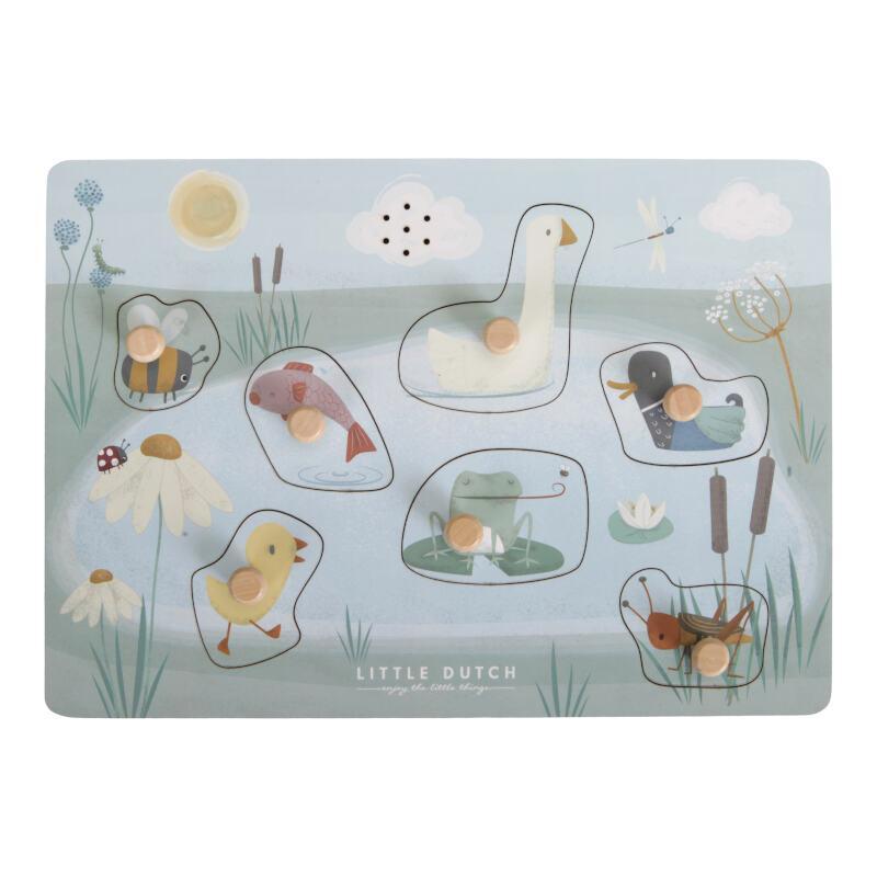 Puzzle sonore animaux FSC - Little Dutch