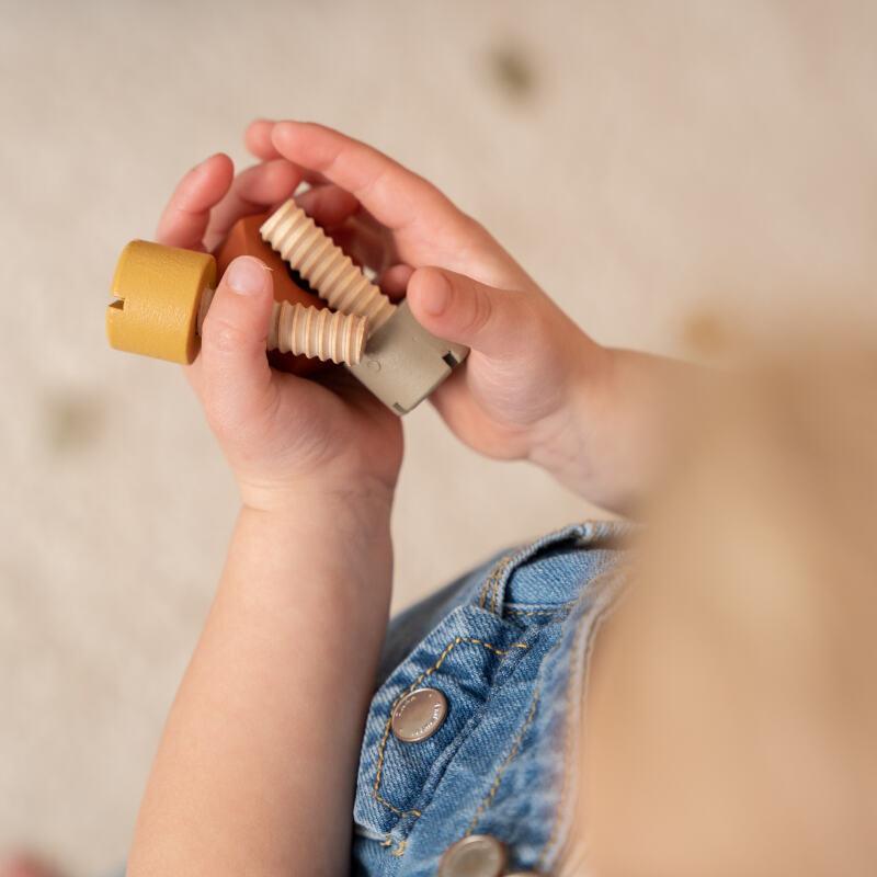 Mini etabli avec outils en bois - Little Dutch