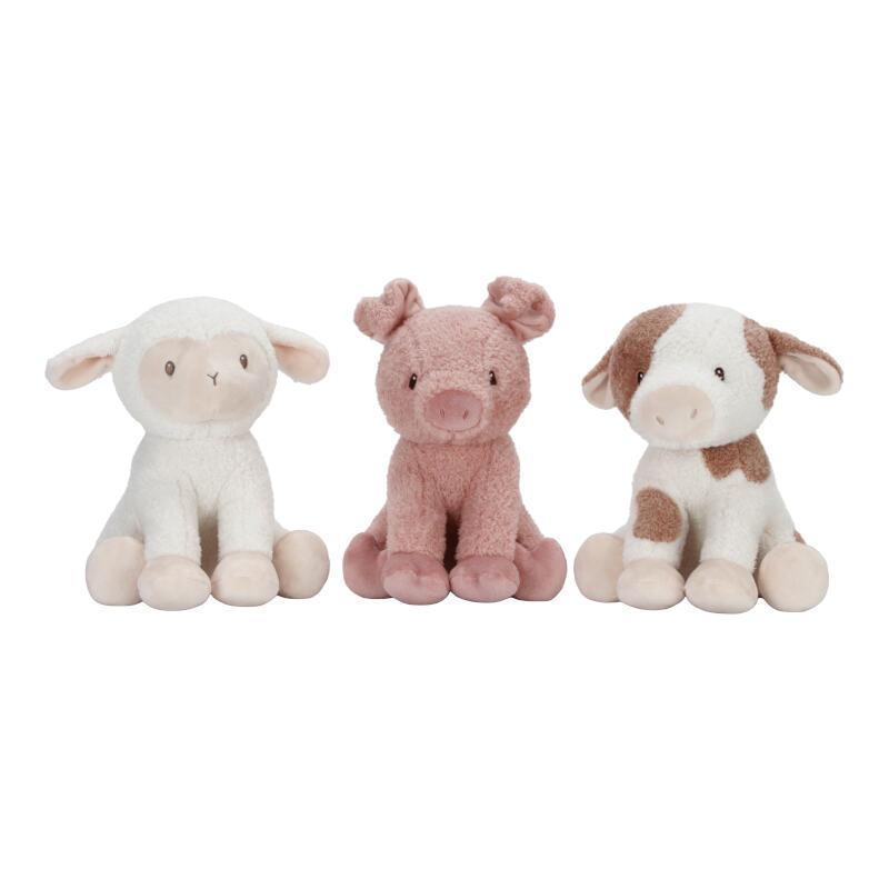 Peluche vache 17cm Little Farm - Little Dutch