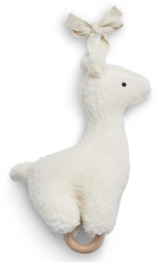 Peluche musicale lama off-white - Jollein