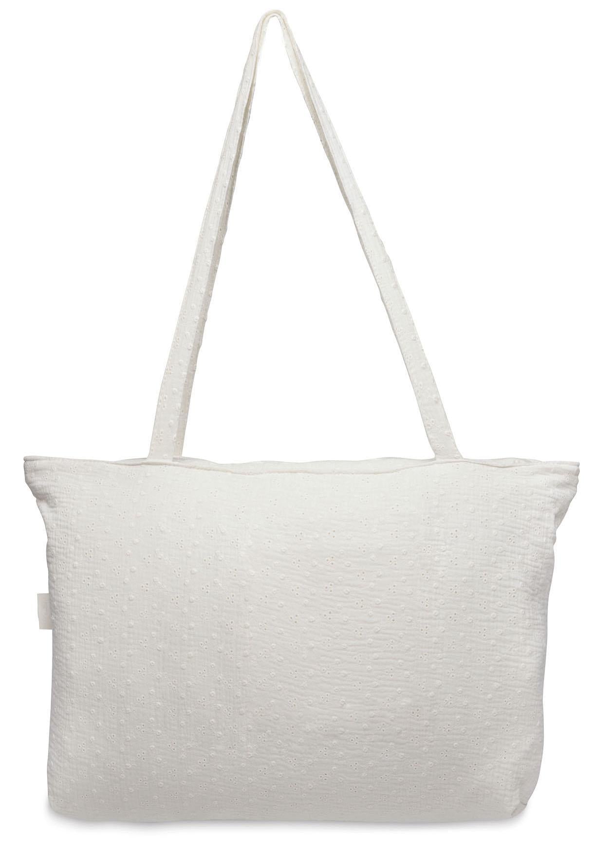 Sac Tote bag Embroidery Ivory - Jollein