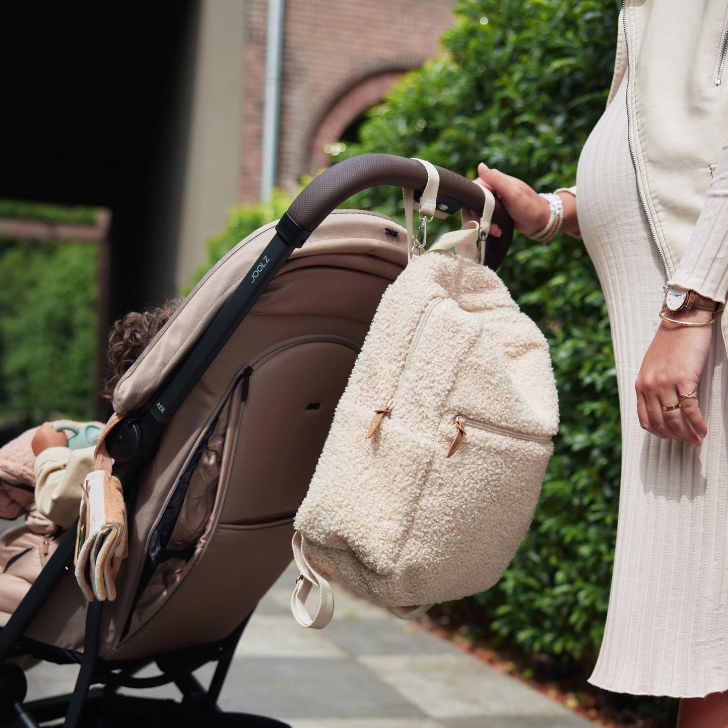 Sac à langer/sac à dos Boucle Naturel - Jollein