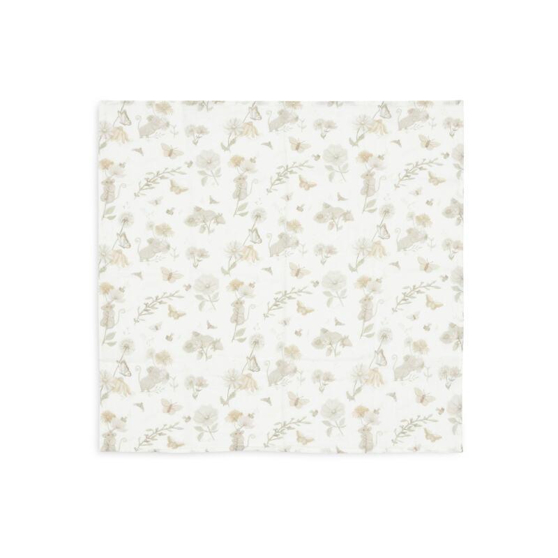 Langes gaze de coton small 70 x 70 cm Dreamy Mouse 3 pièces - Jollein