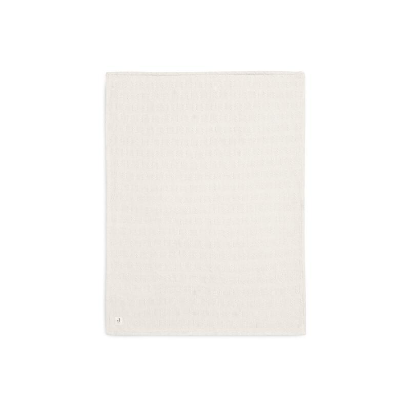 Couverture Grain knit Oatmeal/Velvet 100 x 150 cm - Jollein