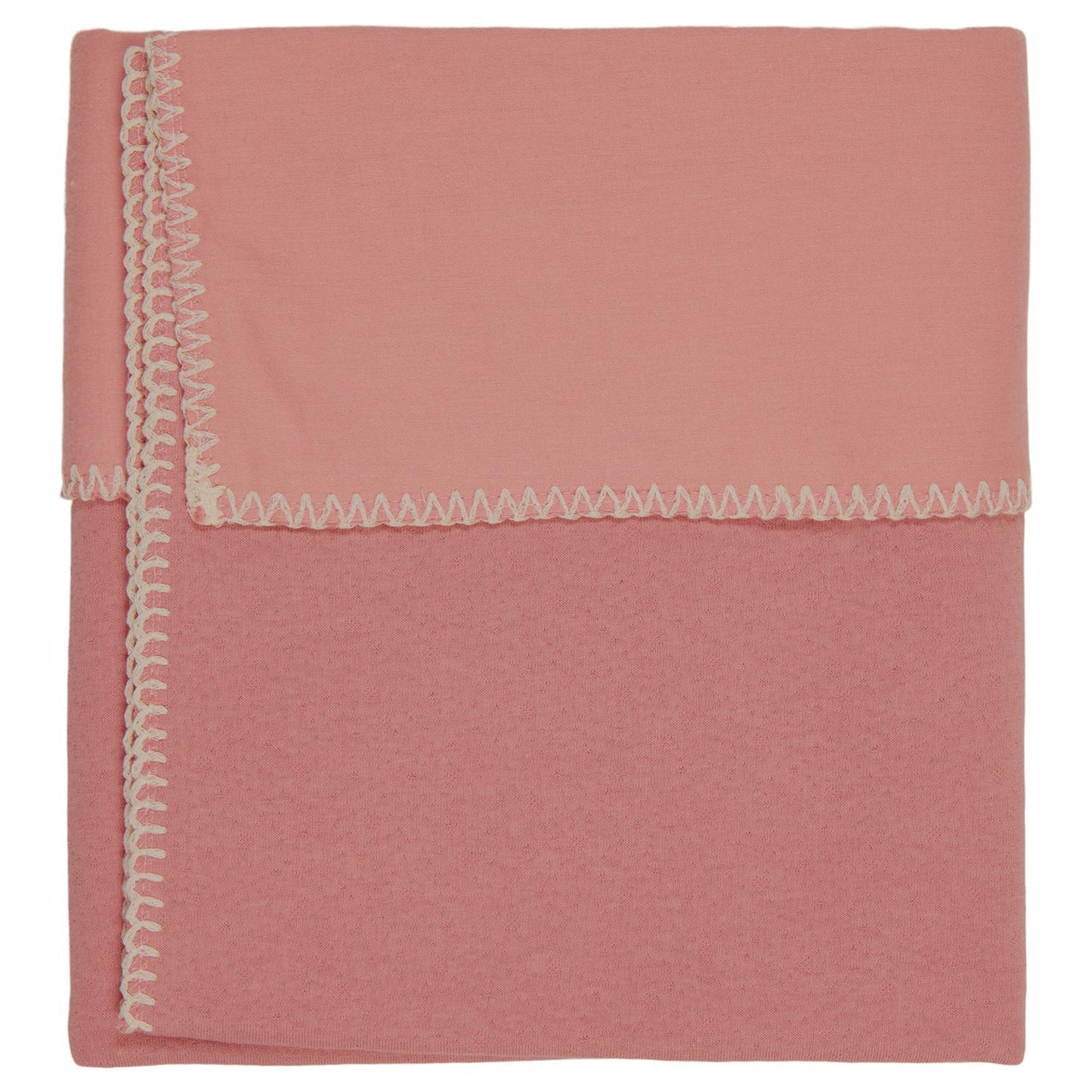 Couverture berceau Runa flanelle - Brique