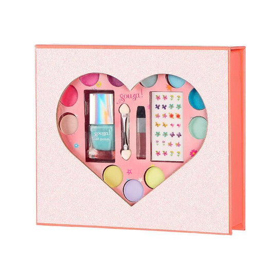 Set maquillage c?ur en boîte cadeau