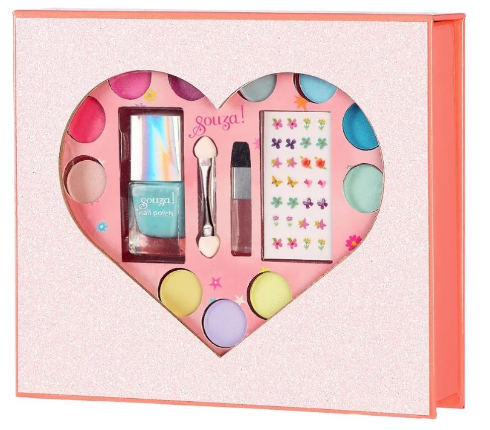 Set maquillage c?ur en boîte cadeau