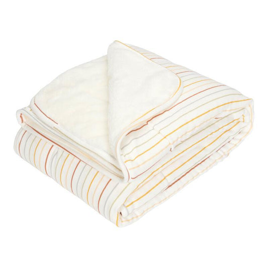 Couverture de berceau Vintage Sunny Stripes - Little Dutch