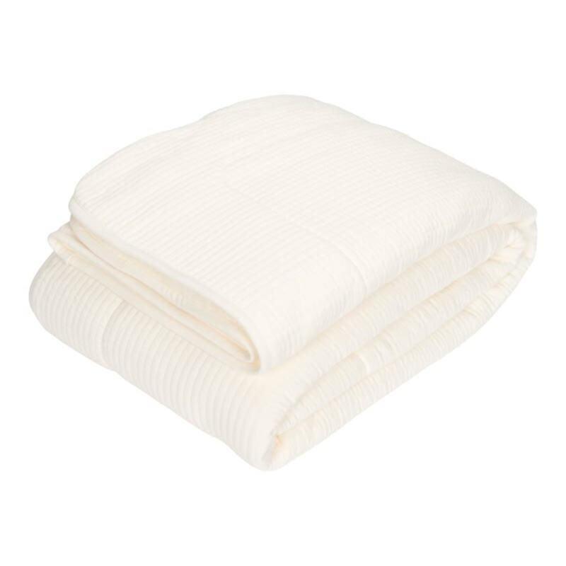 Couverture de berceau Pure Soft White - Little Dutch