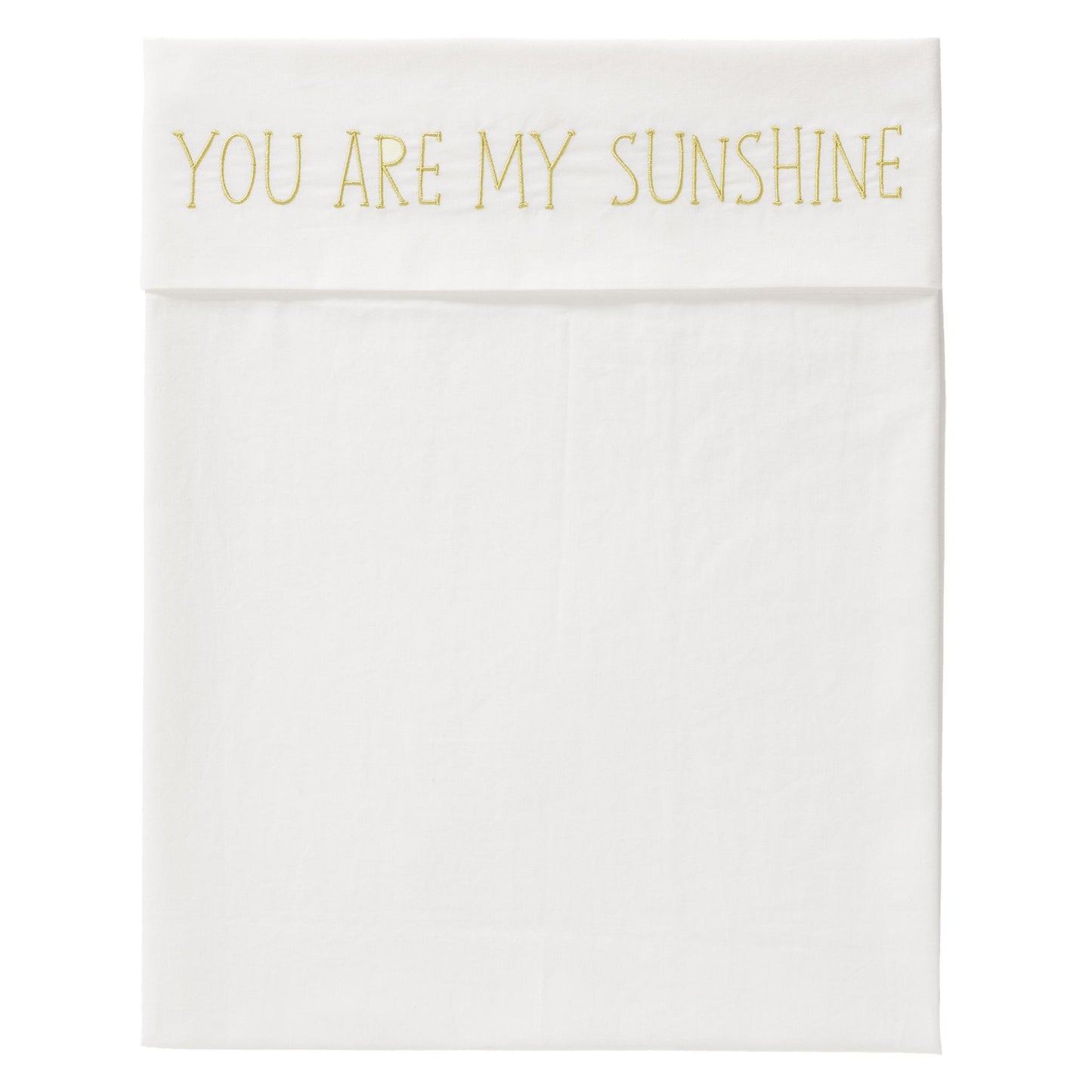 Fresk Organic Cotton Crib Sheet - Sunshine - 75x90 cm