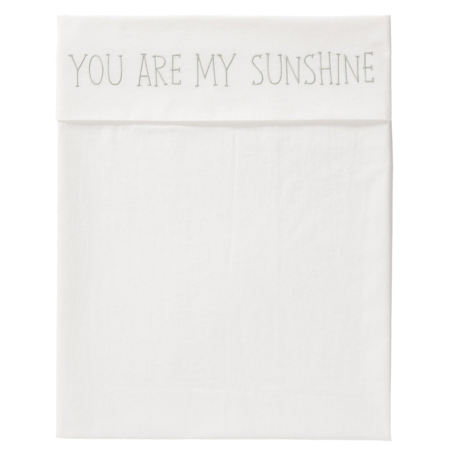 Fresk Organic Cotton Crib Sheet - Sunshine - 75x90 cm