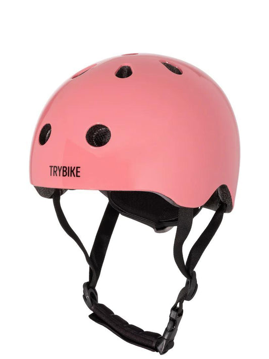 Casque de vélo CoConuts rose jaipur - Trybike