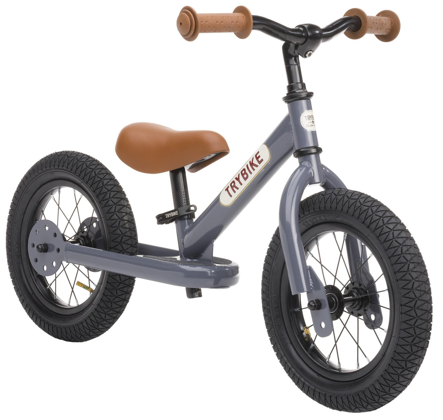 Draisienne/tricycle 2-en-1 gris - Trybike