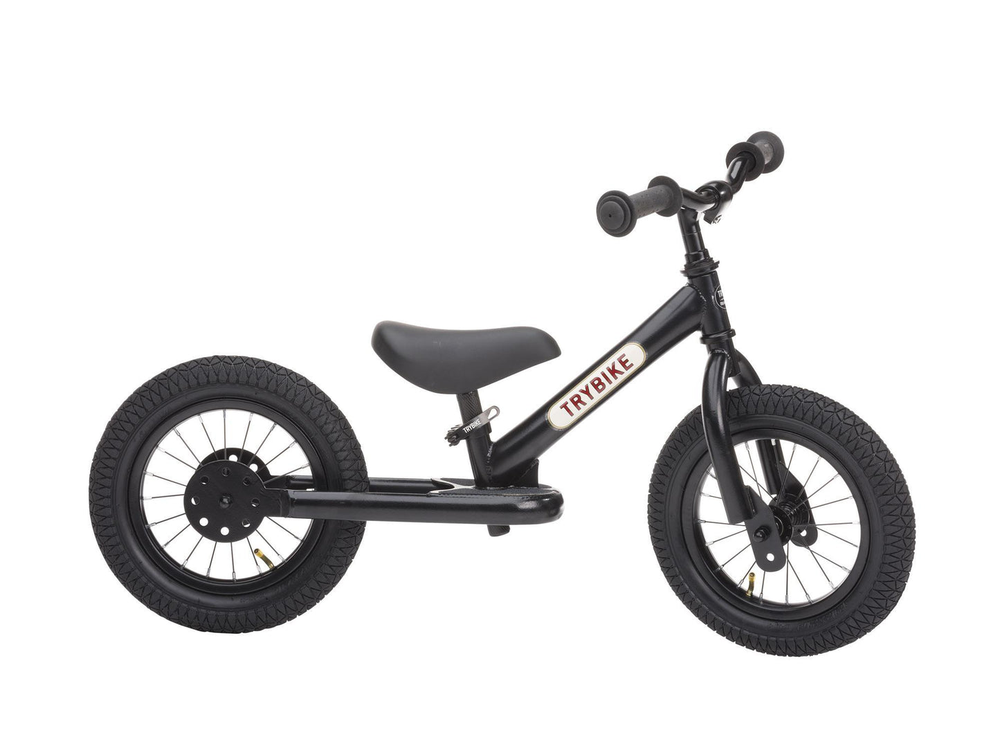 Trybike 2-en-1 tout noir - draisienne