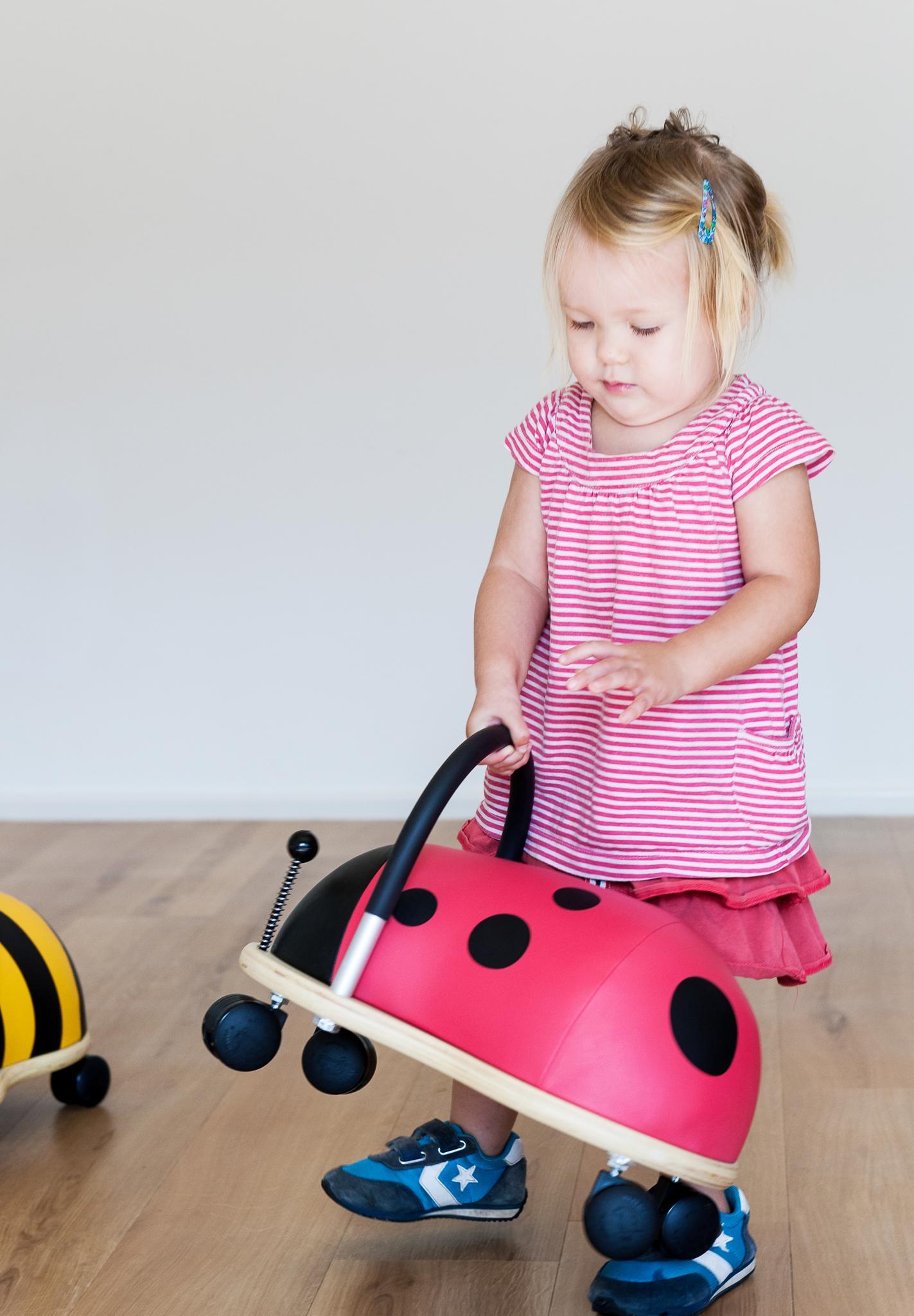 Trotteur coccinelle Wheelybug - petit modèle - à partir de 1 an