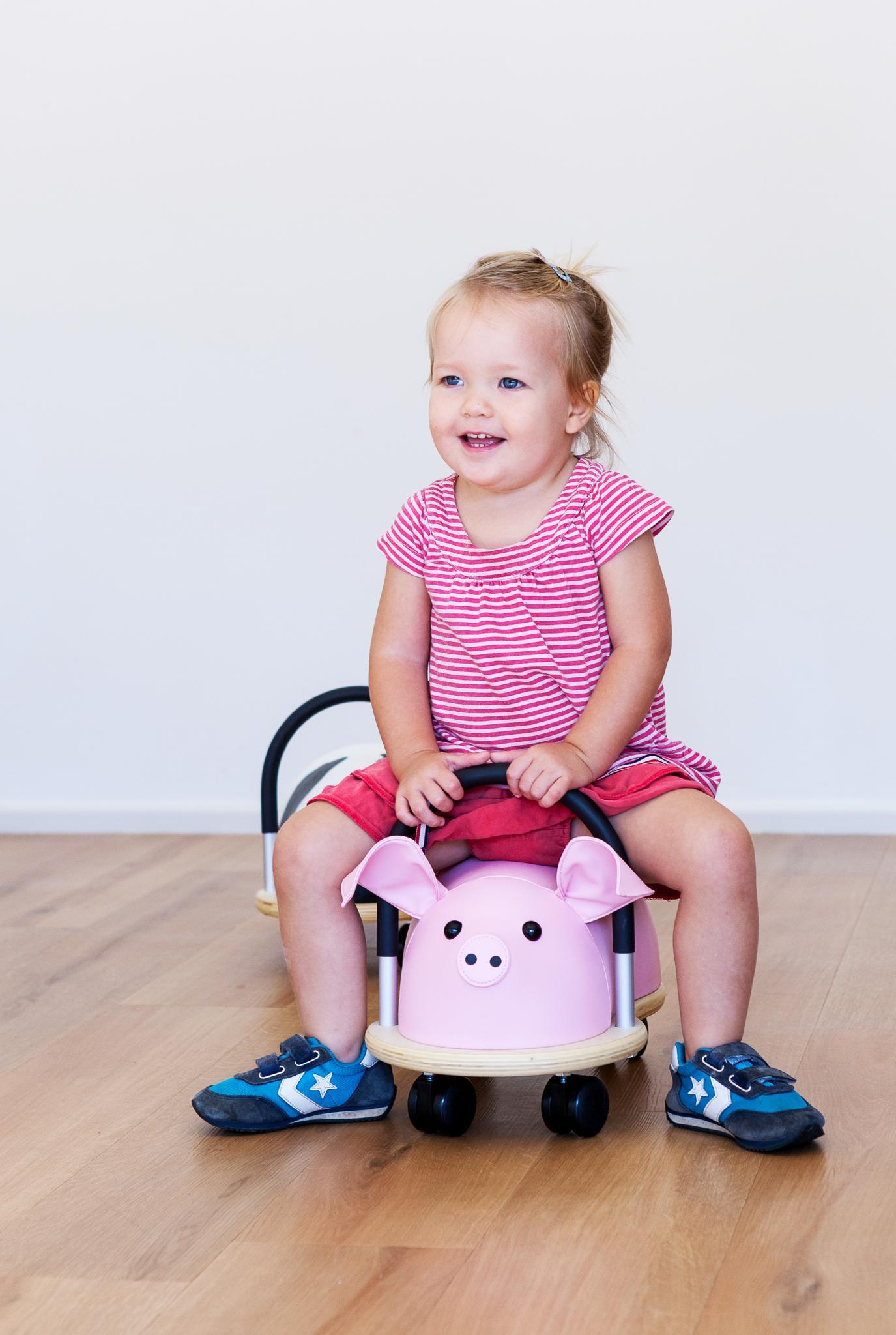 trotteur cochon Wheelybug - petit modèle - à partir de 1 an