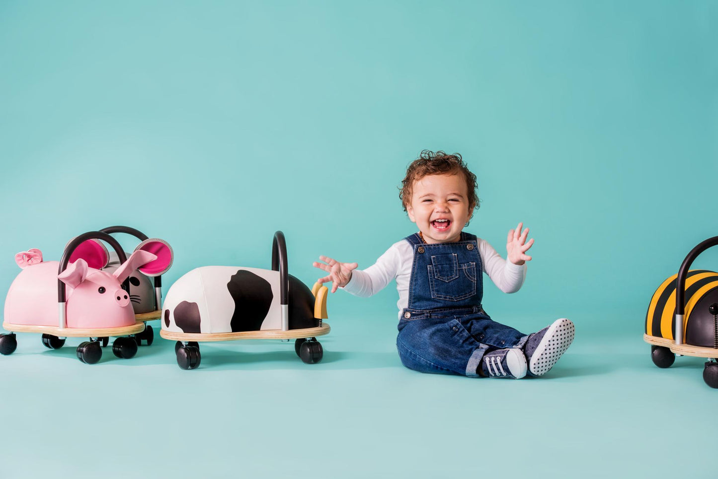 trotteur cochon Wheelybug - petit modèle - à partir de 1 an