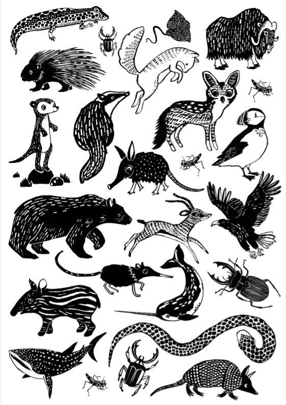 Tatouages Black animals