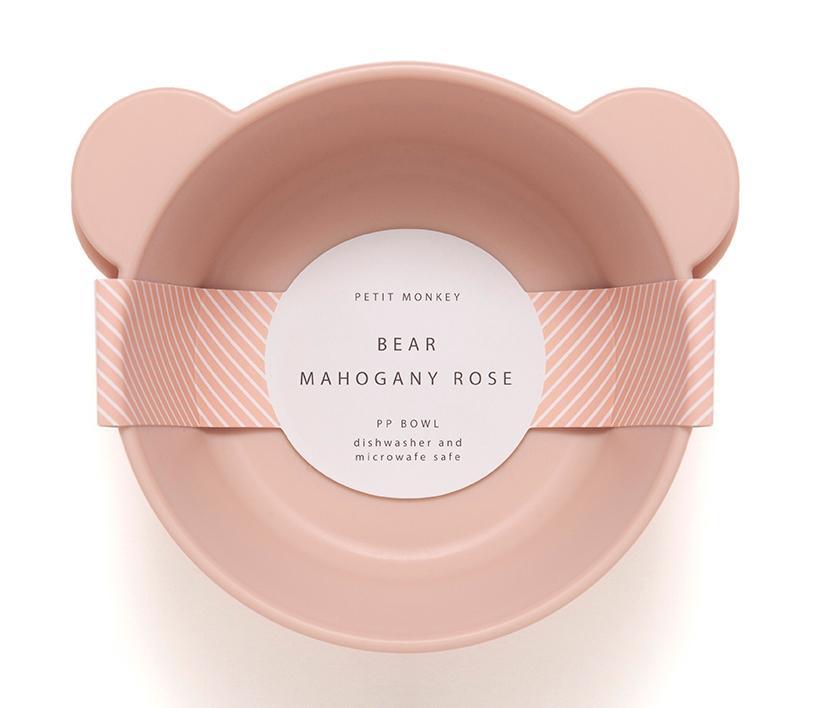 Set de 2 bols Bear - Mahogany rose