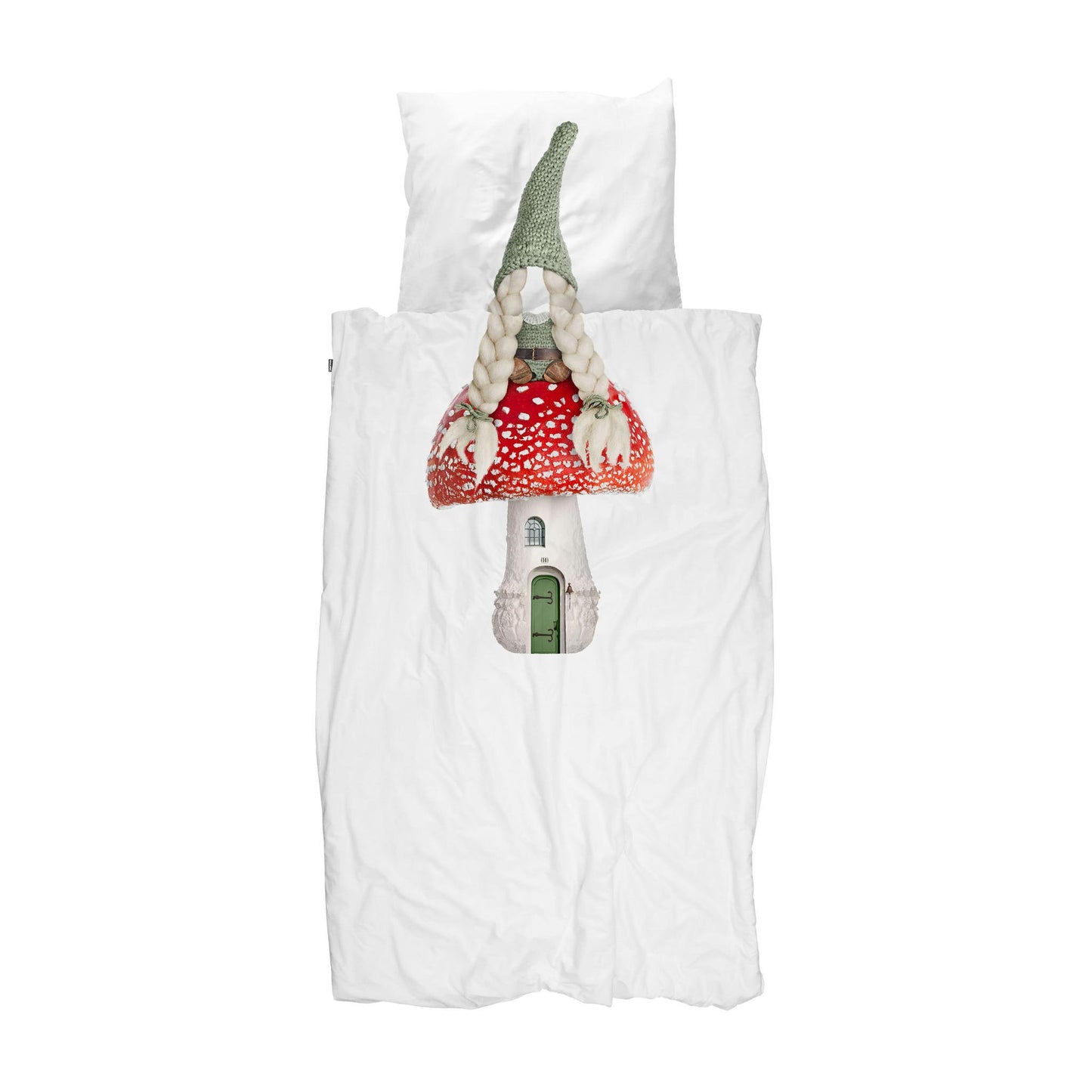 Housse de couette et taie 1p - Gnome Homegirl