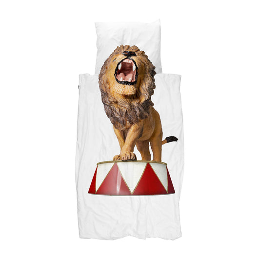 Housse de couette et taie 1p - Lion