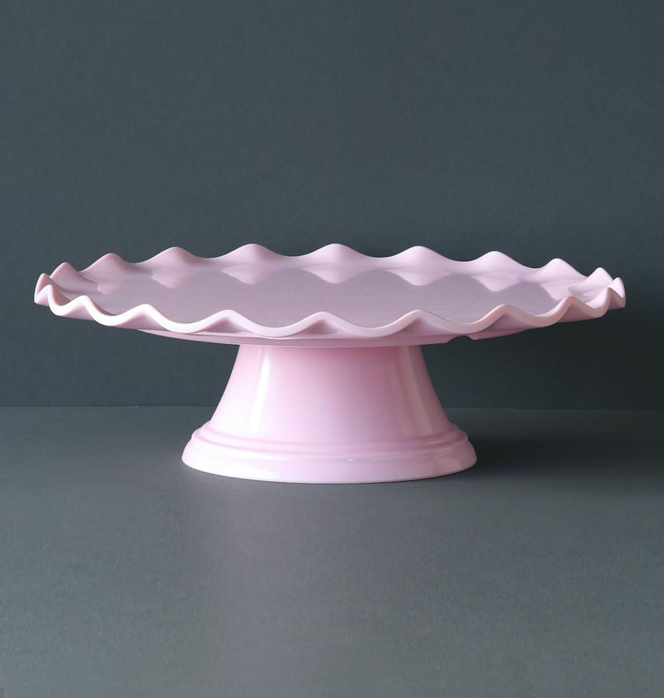 Présentoir à gâteau Wave - rose