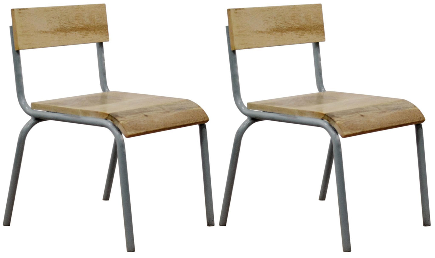 Set de 2 chaises Original grey