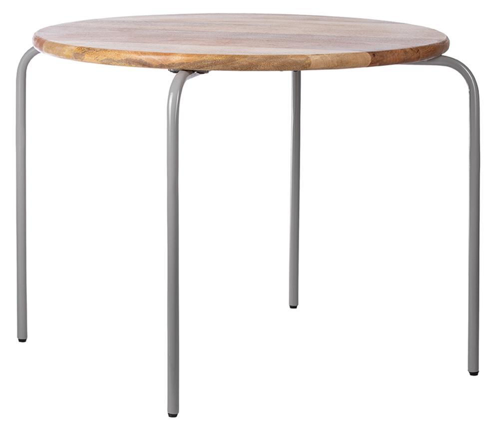 Table Circle gris