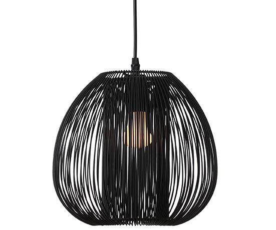 Lampe suspension Zef - noir