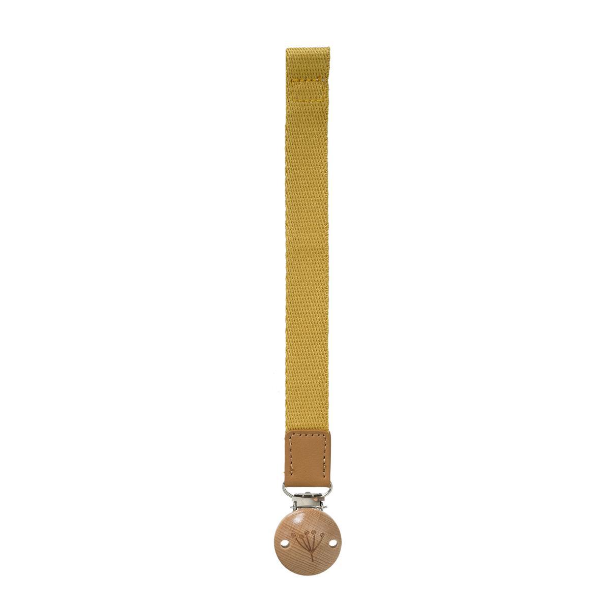 Pacifier clip - Ochre by Fresk