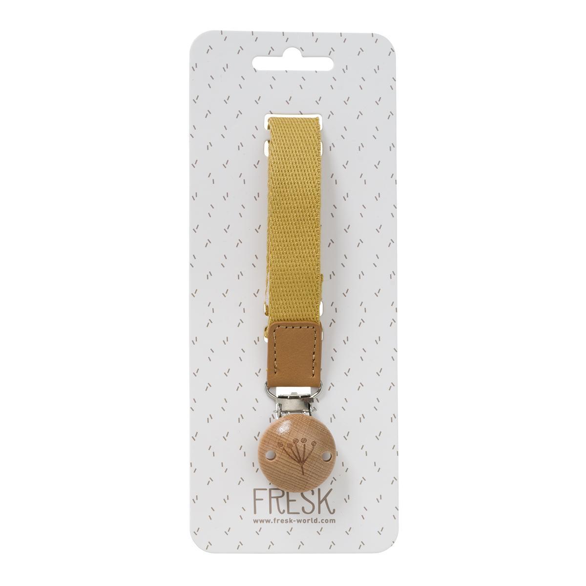 Pacifier clip - Ochre by Fresk