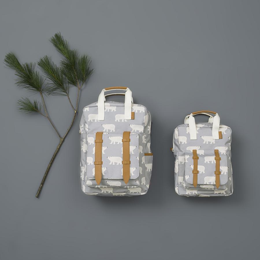 Large Backpack - Polar Bear by Fresk