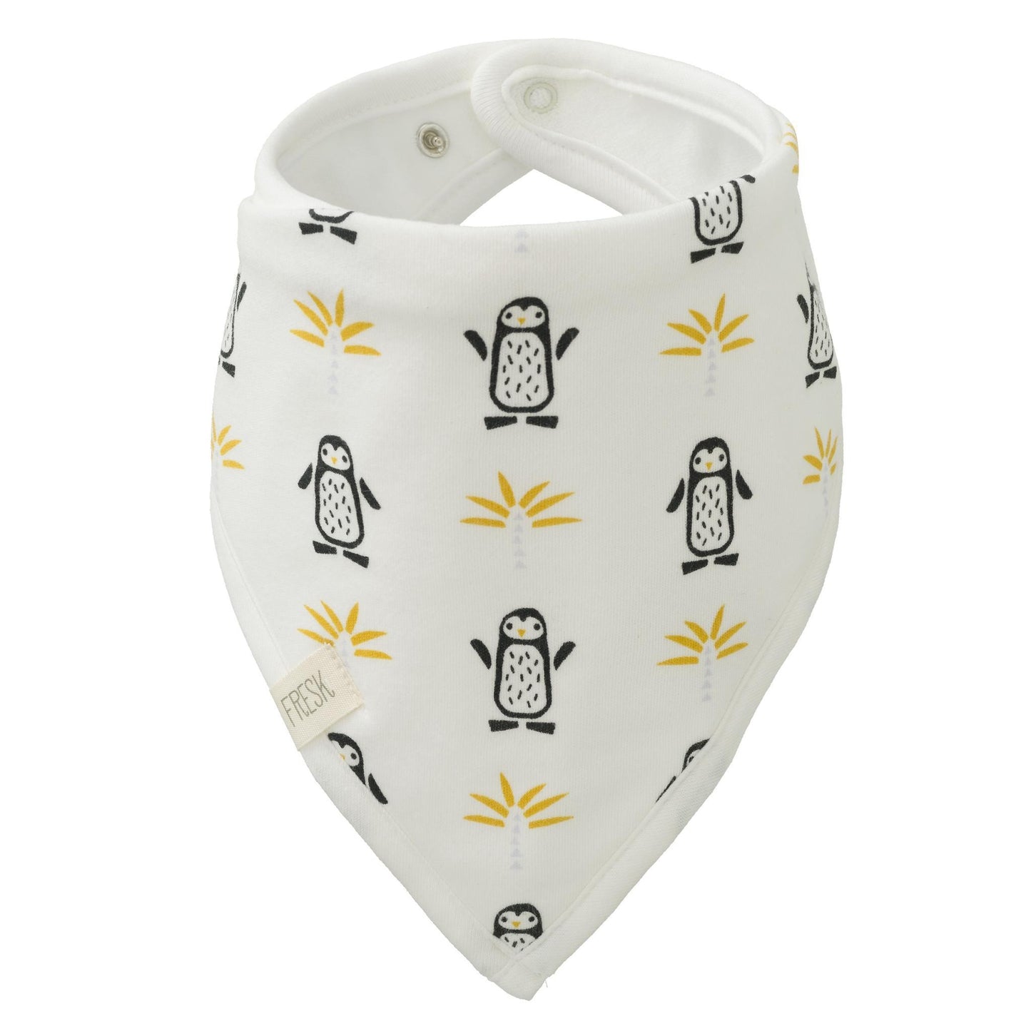 Bandana Bib - Penguin by Fresk, 100% Organic Cotton GOTS Certified