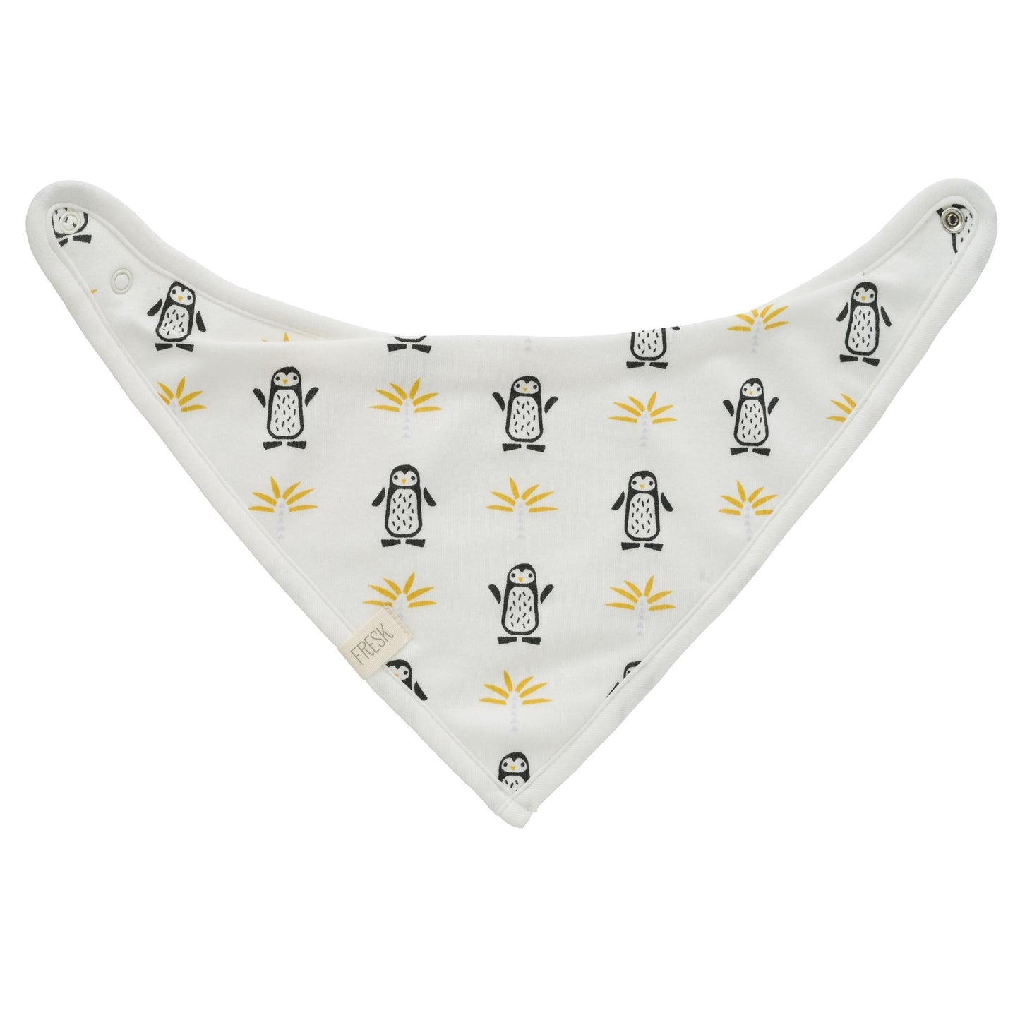 Bandana Bib - Penguin by Fresk, 100% Organic Cotton GOTS Certified