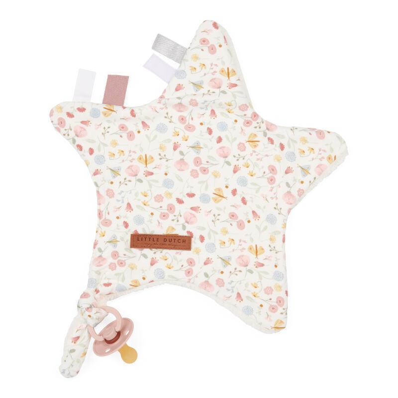 Doudou étoile Flowers & Butterflies - Little Dutch